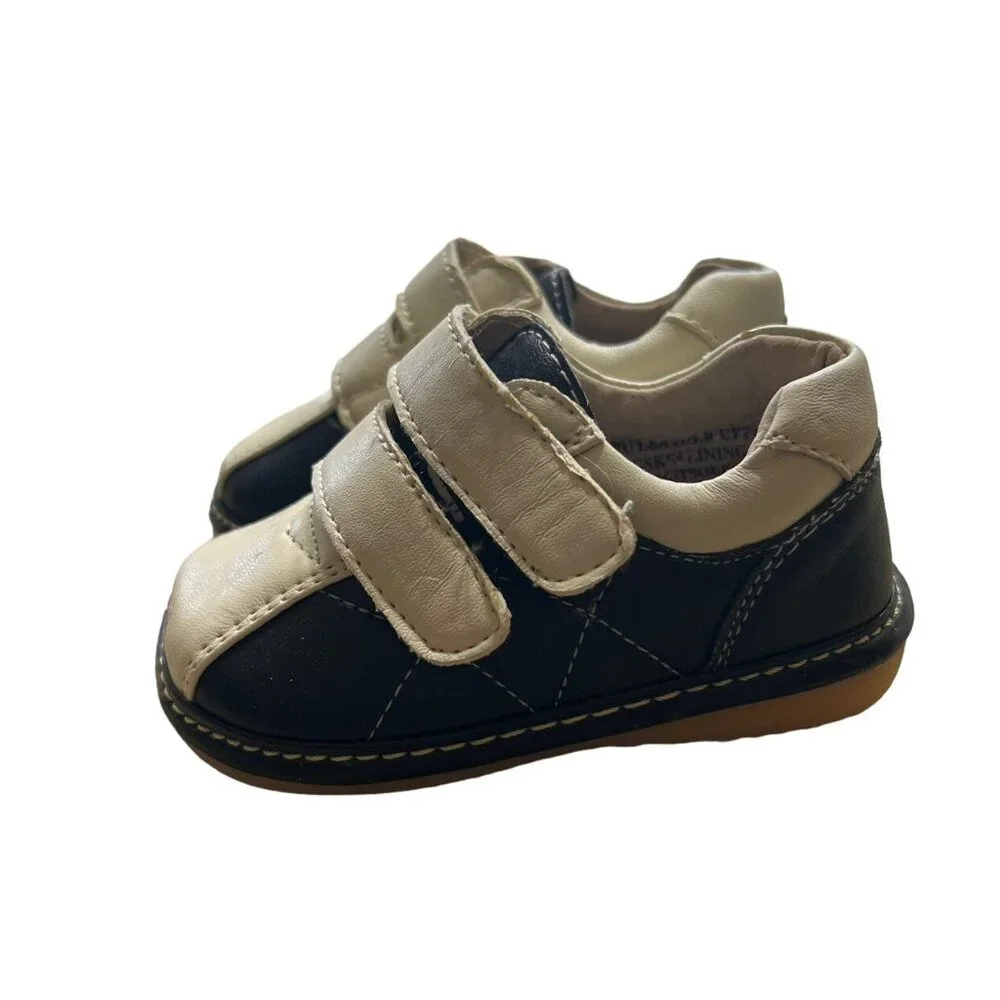 Squeaker Sneakers Sz 3 Brown Squeaky Toddler Shoes